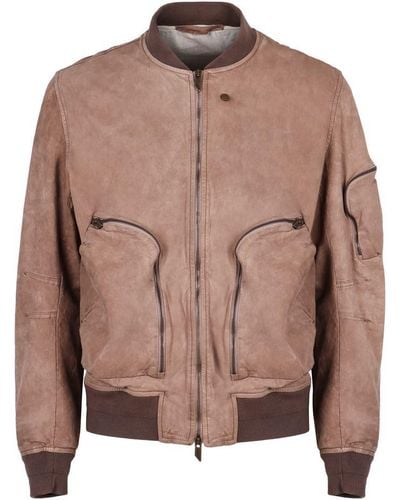 Salvatore Santoro Leather Jacket - Pink