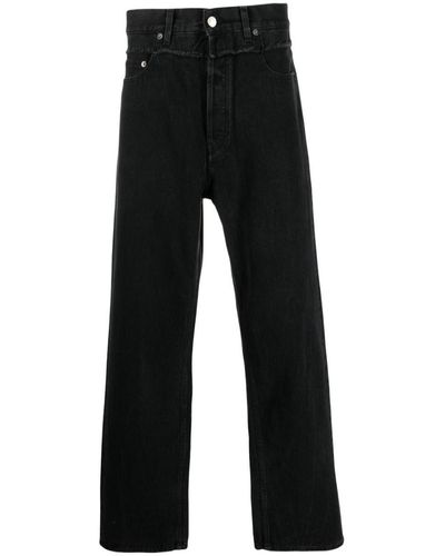 Ambush High Waisted Denim Jeans - Black