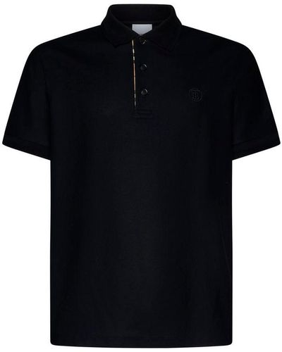Burberry T-Shirts And Polos - Black