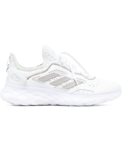 adidas Low-top Lace-up Sneakers - White