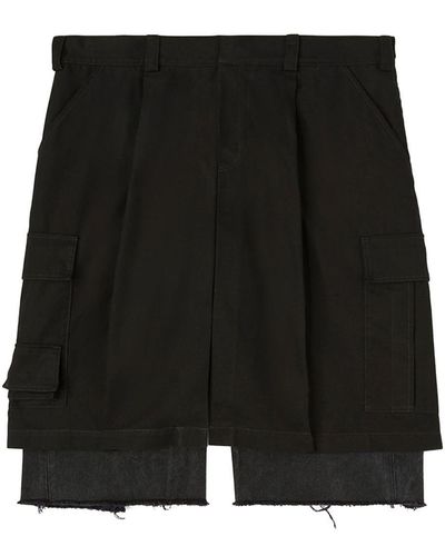 Ambush Wrap Cargo Shorts - Black