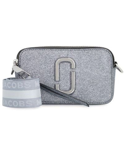 Marc Jacobs The Snapshot Leather Camera Bag - Gray