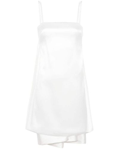 P.A.R.O.S.H. Papavero Mini Dress - White
