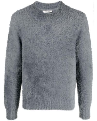 Craig Green Cut Out-detail Knitted Sweater - Gray