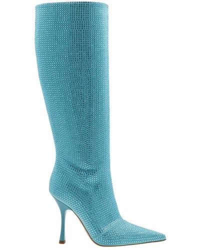 Liu Jo X Leonie Hanne 'glam' Boots - Blue