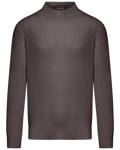Nome Turtle Neck Sweater - Grey