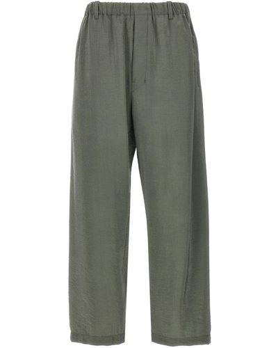 Lemaire 'Relaxed' Trousers - Green