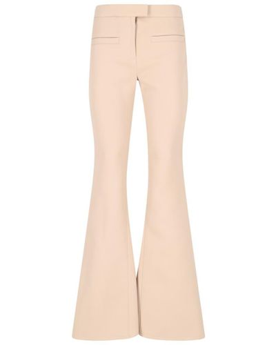 Courreges Bootcut Trousers - Natural