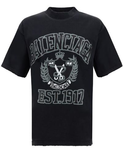 Balenciaga T-shirts - Black
