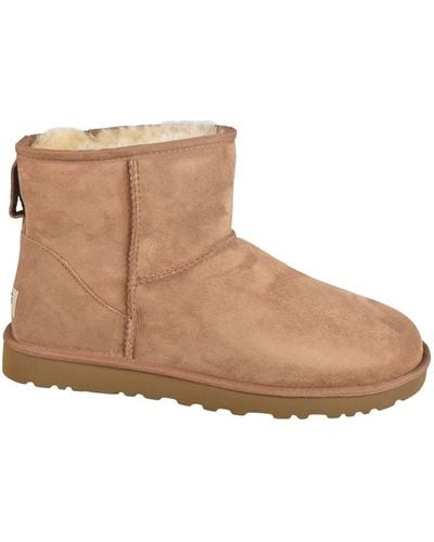 UGG Suede Ankle Boots - Brown