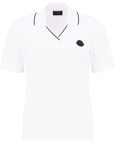 Moncler T-Shirts & Tops - White