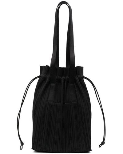 Pleats Please Issey Miyake Bloom Pleats Bag Bags - Black
