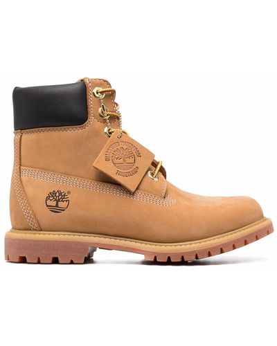 Timberland Leather Lace-up Boots - Brown