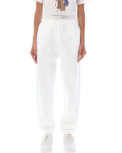 Polo Ralph Lauren Classic Jogging Trousers - White