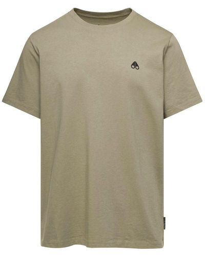 Moose Knuckles 'Satellite' Crew Neck T-Shirt - Green
