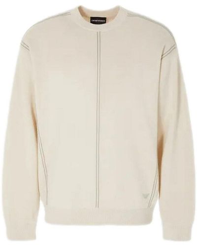 Emporio Armani Sweaters - White
