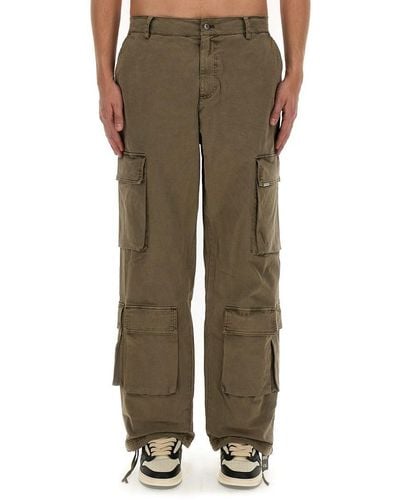 Represent Cargo Trousers - Green
