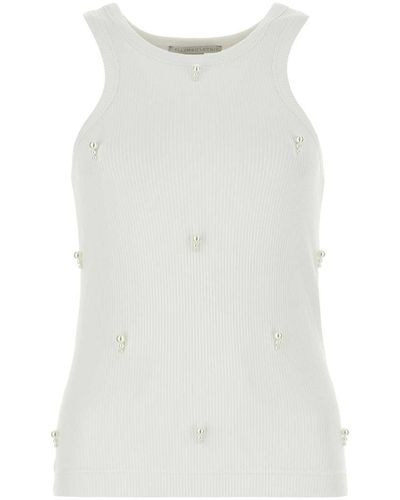 Stella McCartney Stretch Nylon Tank Top - White