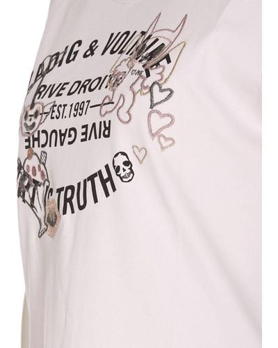 Zadig & Voltaire Zadig & Voltaire T-shirts And Polos Pink