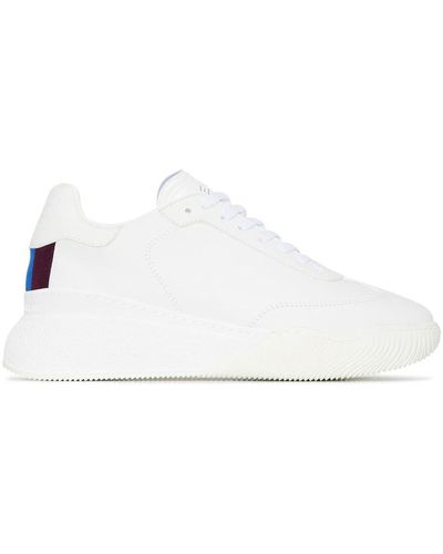 Stella McCartney Loop Faux-leather Sneakers - White