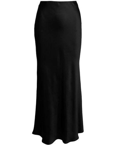 Black Plain Skirts for Women | Lyst
