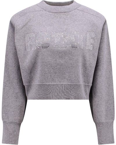 ROTATE BIRGER CHRISTENSEN Rotate Sweater - Gray