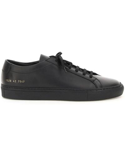 Common Projects Original Achilles Leather Sneakers - Black