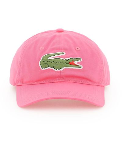Lacoste Logo Baseball Cap - Pink