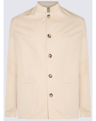 PT Torino Cotton Casual Jacket - Natural