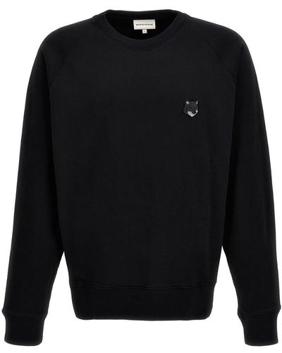 Maison Kitsuné 'Bold Fox Head' Sweatshirt - Black