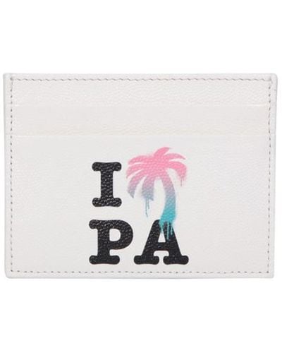 Palm Angels Wallets - White