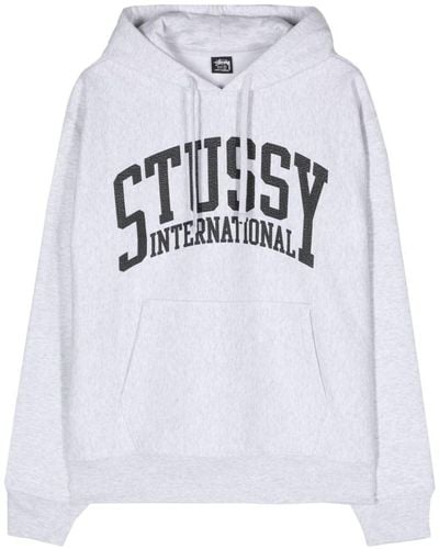 Stussy Stussy International Hoodie - Gray