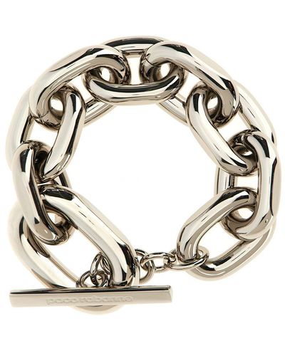 Rabanne 'xl Link' Bracelet - Metallic