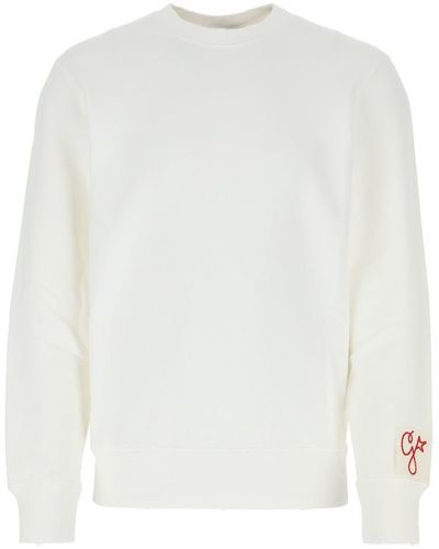 Golden Goose Deluxe Brand Sweatshirts - White