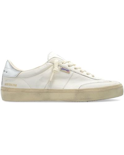 Golden Goose Soul-Star Nappa Upper Leather Hf Tongue Laminated Heel Shoes - White