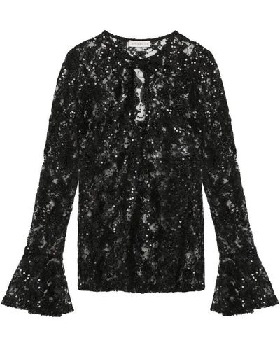 Nina Ricci Lace Top - Black