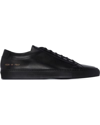 Common Projects Leather Sneakers - Black