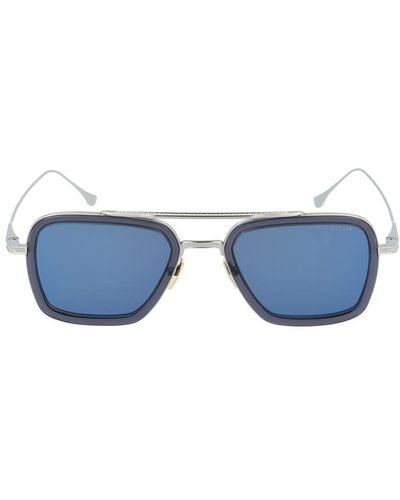 Dita Eyewear Flight.006 Aviator Sunglasses - Blue