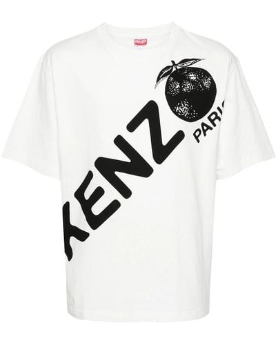 KENZO T-Shirt With Print - White