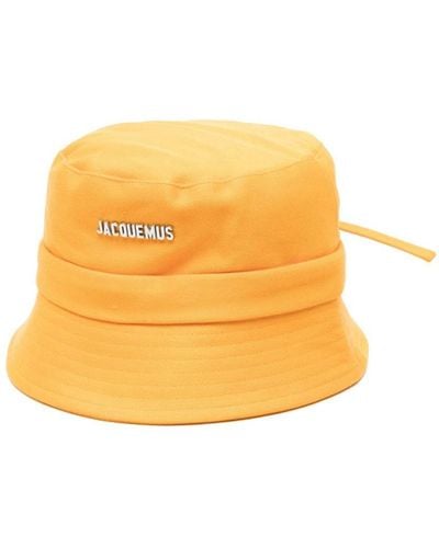 Jacquemus Le Bob Gadjo Bucket Hat - Yellow