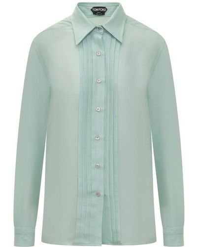 Tom Ford Silk Shirt - Green