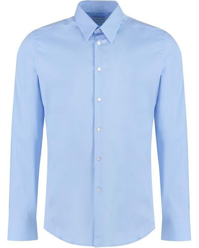 Lanvin Cotton Shirt - Blue