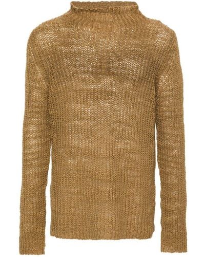 Dries Van Noten Milla 8709 M.k.sweater Cog - Brown