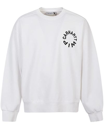 Carhartt Cotton Sweatshirt - White