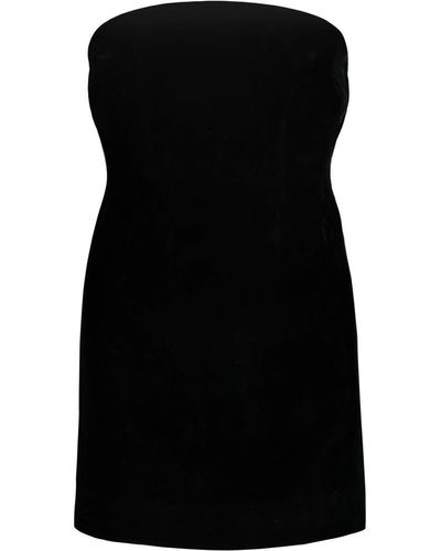 Wardrobe NYC Velvet Mini Dress Clothing - Black