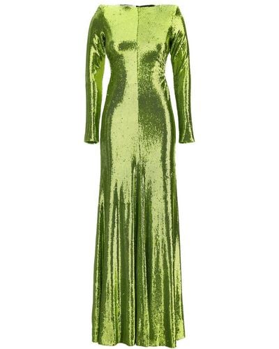 Philosophy Di Lorenzo Serafini Sequin Long Dress - Green
