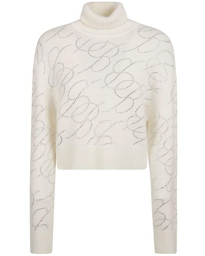 Blumarine Sweaters - White