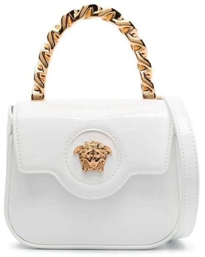 Versace 'la Medusa' Mini Bag - White