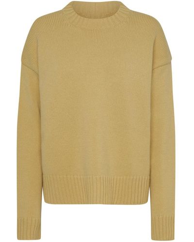Jil Sander Yellow Cashmere Sweater