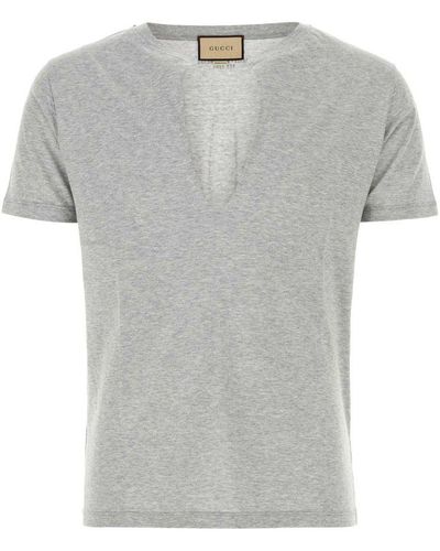 Gucci Jersey T-shirt - Grey